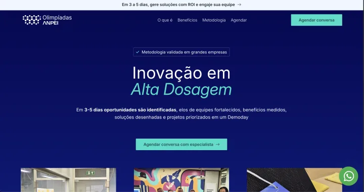Print — Olimpíadas de Inovação